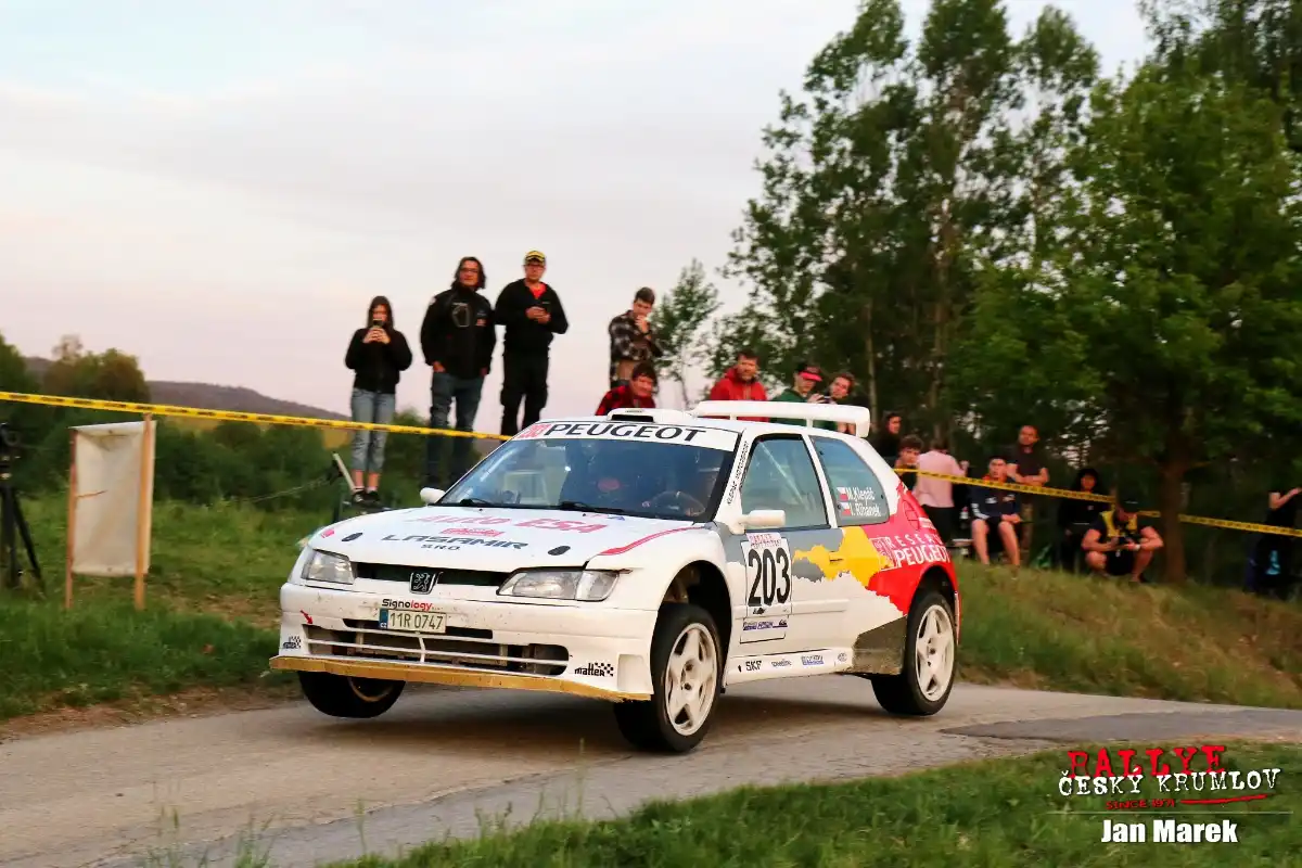 Zmařené naděje favoritů Rallye Český Krumlov
