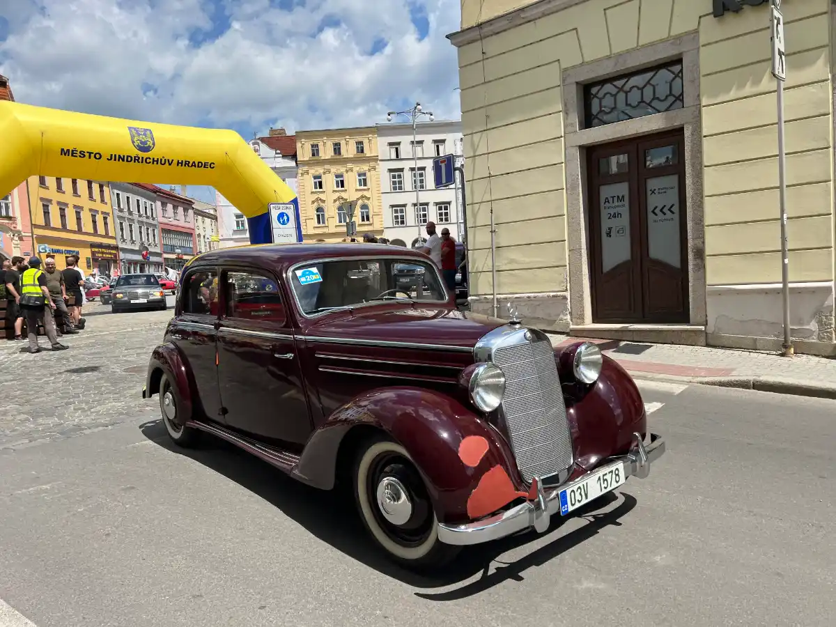 Veterány v Jindřichově Hradci