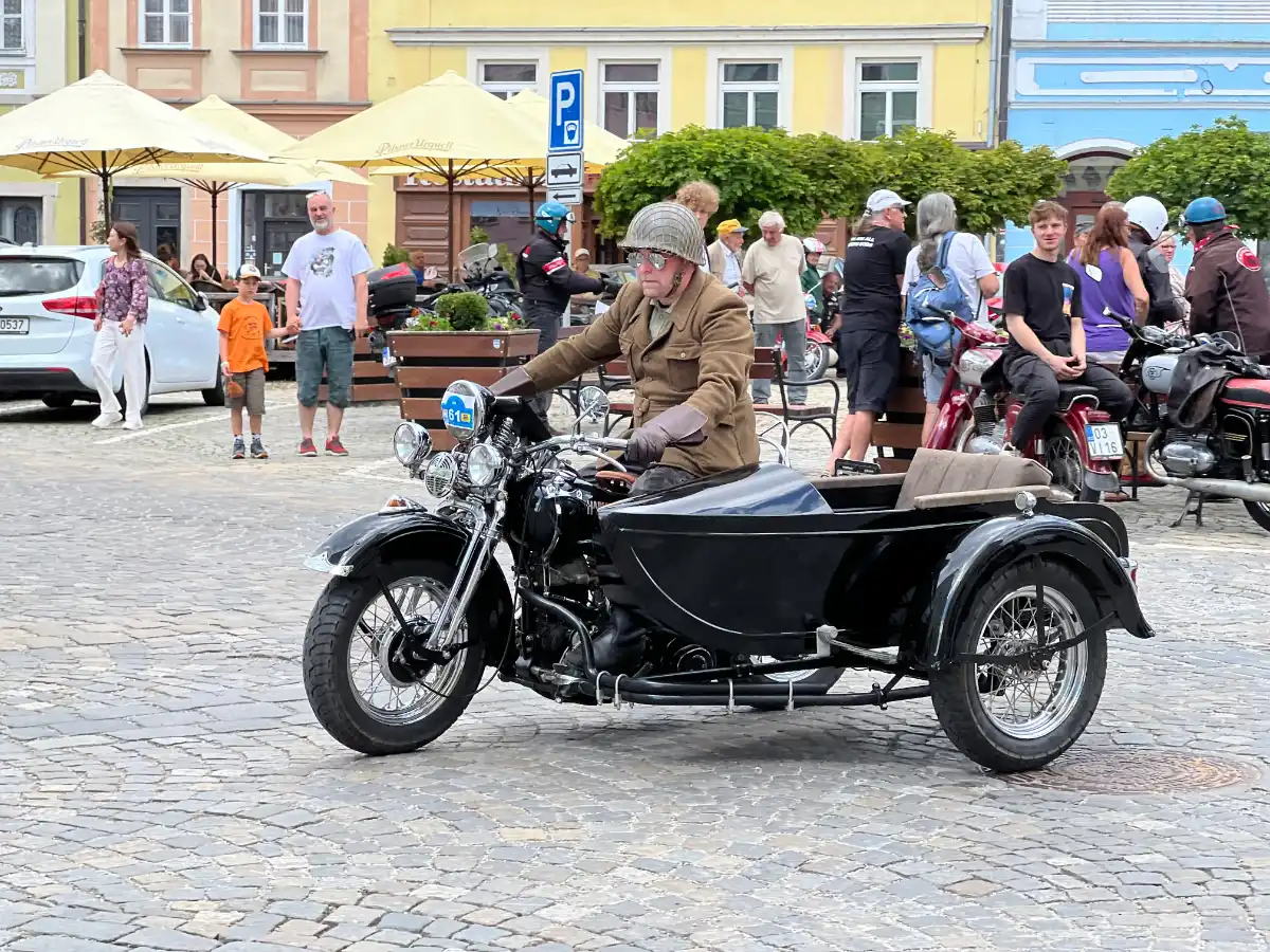 Veterány v Jindřichově Hradci