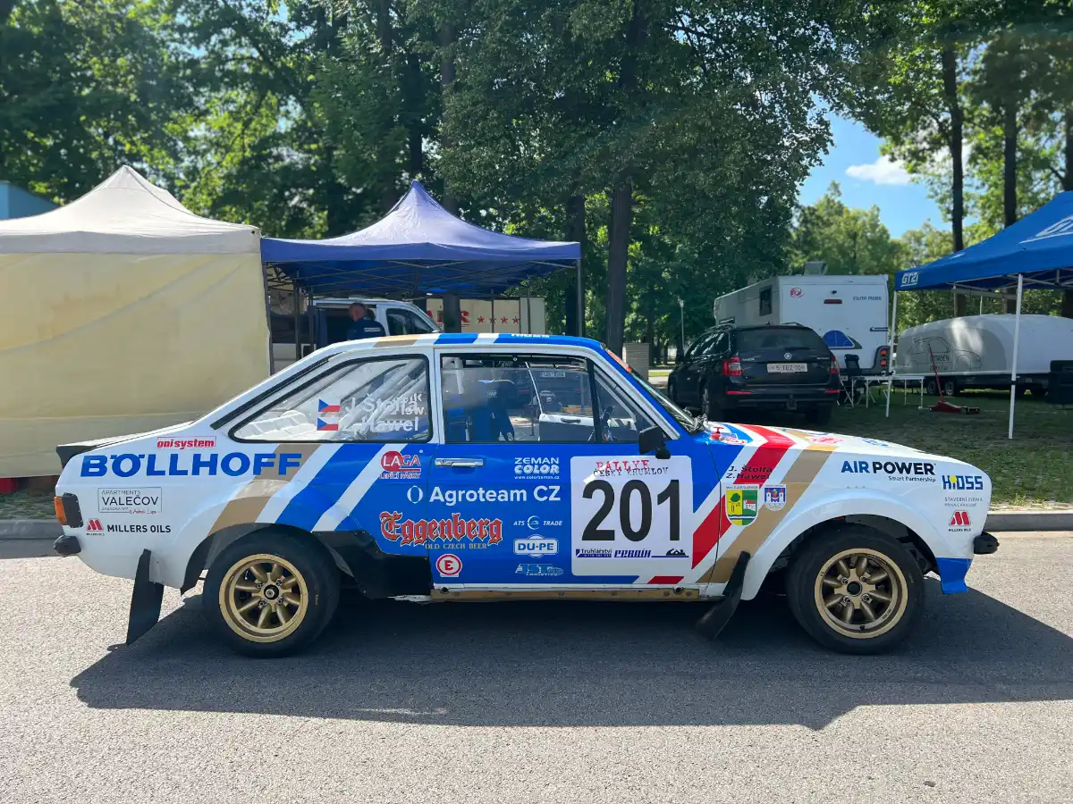 Rally Hustopeče: Štolfa – Hawel na bedně