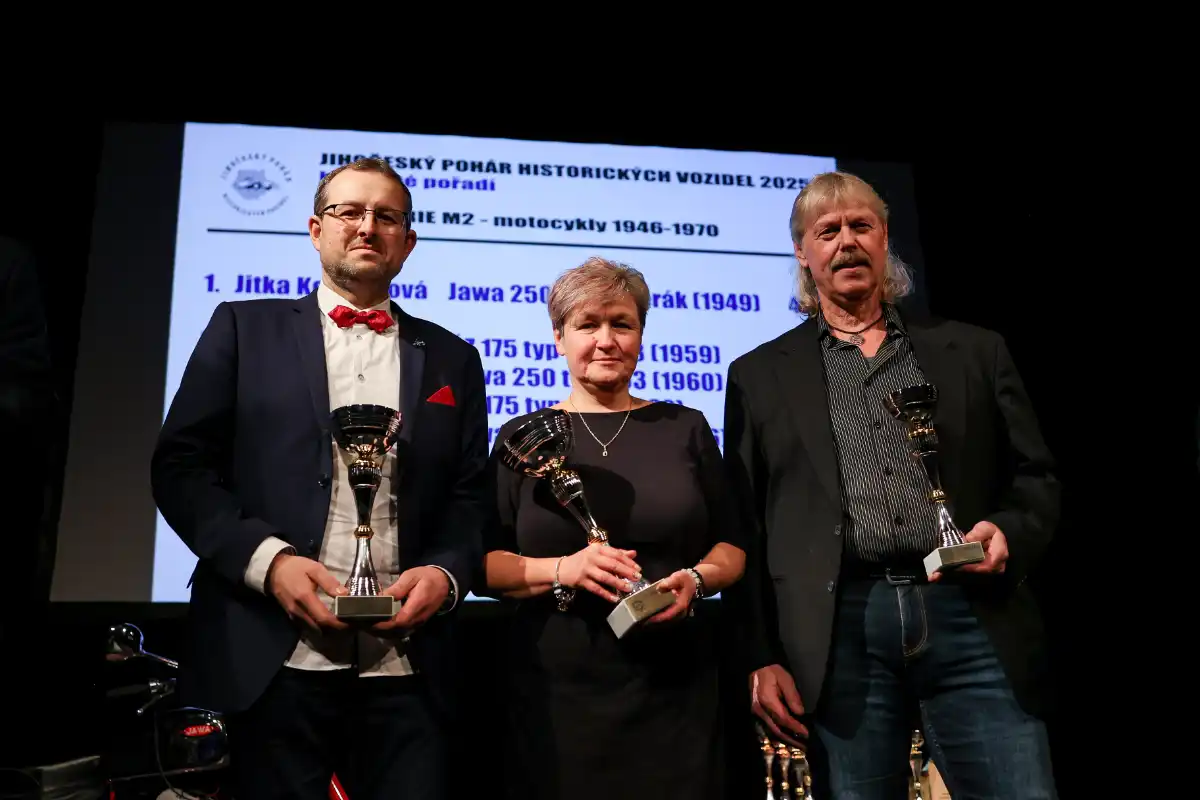 Ceny Jihočeského poháru 2025 předány