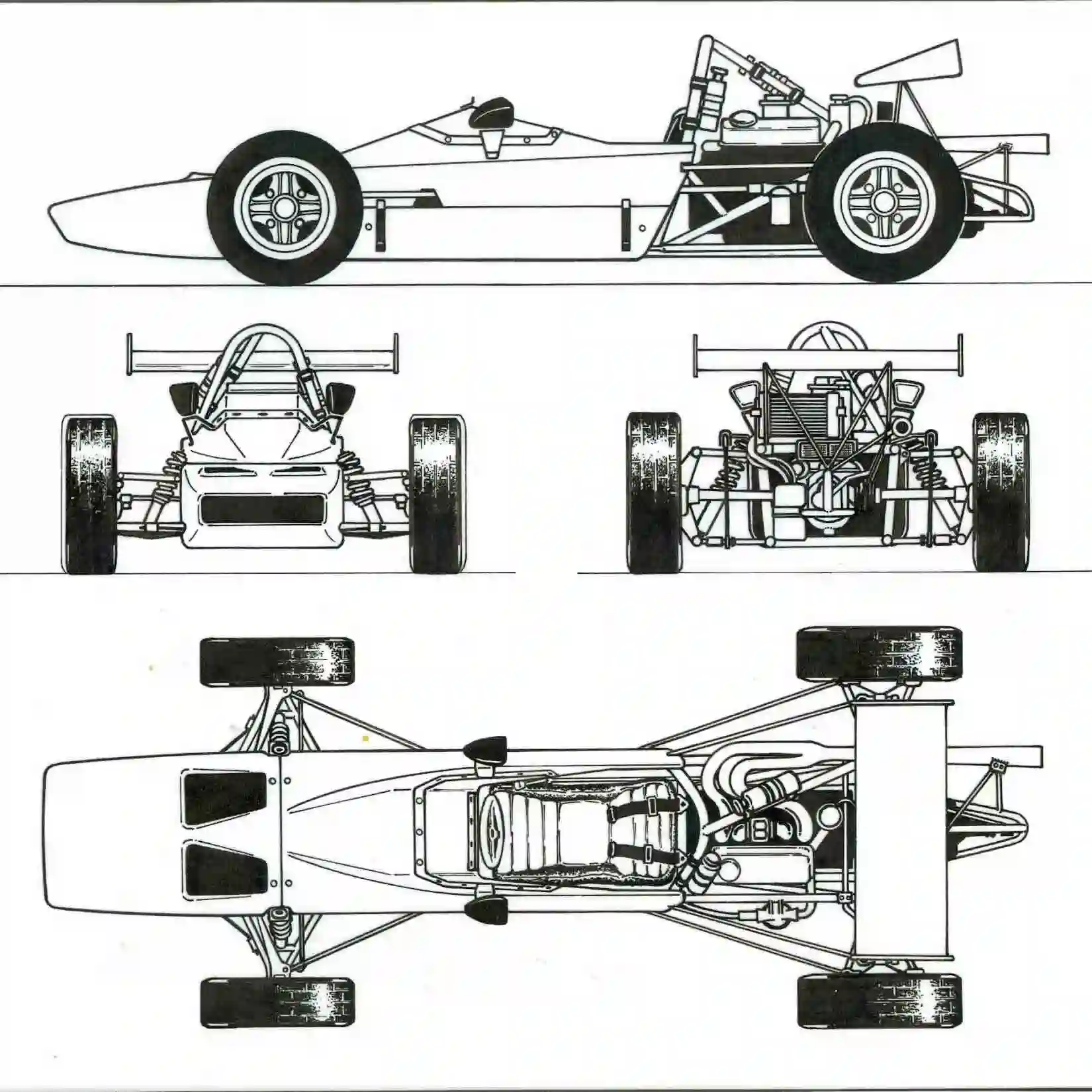 Model historického vozidla v měřítku 1:8